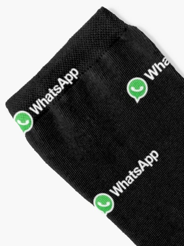 Whatsapp-Chaussettes de dessin animé pour hommes et femmes, bas de golf en coton