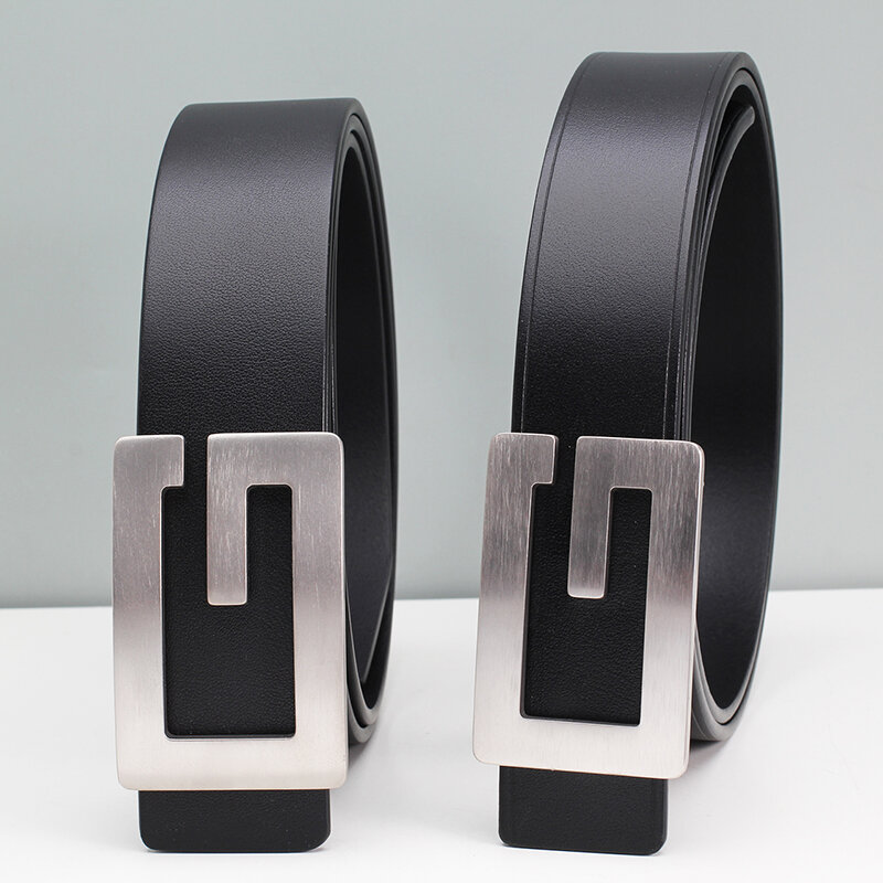 جميلة التيتانيوم حزام مشبك G شكل 3.5 و 3.8 سنتيمتر واسعة دبوس مشبك رئيس أفضل هدية له