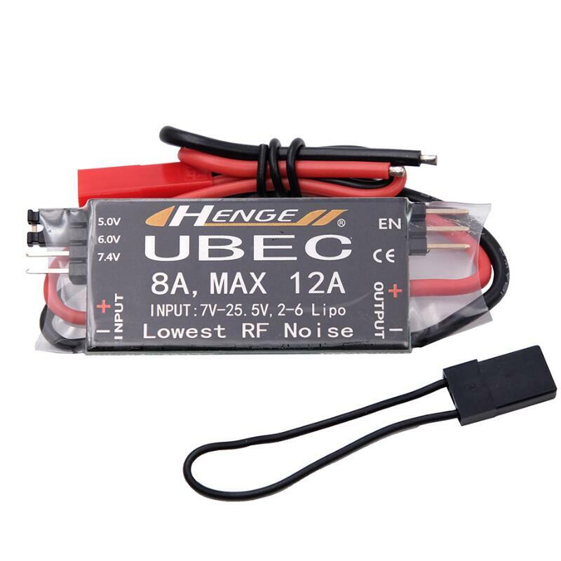 HENGE 8A UBEC Output 5V / 6V 6A / 8A Max 12A Input 7V-25.5V 2-6S Lipo / 6-16 Cell Ni-Mh Switch Mode BEC for RC Multi-copter