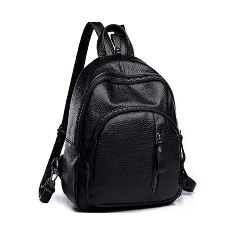 1PC Anti-theft Soft PU Leather Backpack  Ladies Mini Travel Backpack School Bags Girls Women Vintage Shoulder Bag