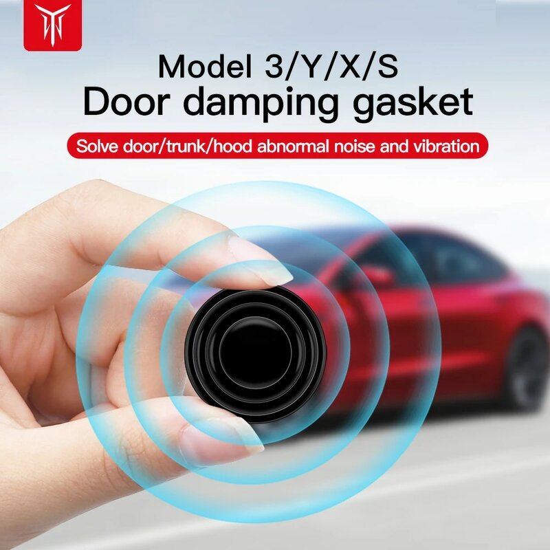 For Tesla Model 3 Model Y Mode X Mode S Door Shock Absorber Door Silicone Shock Absorption For Tesla Car Accessorices