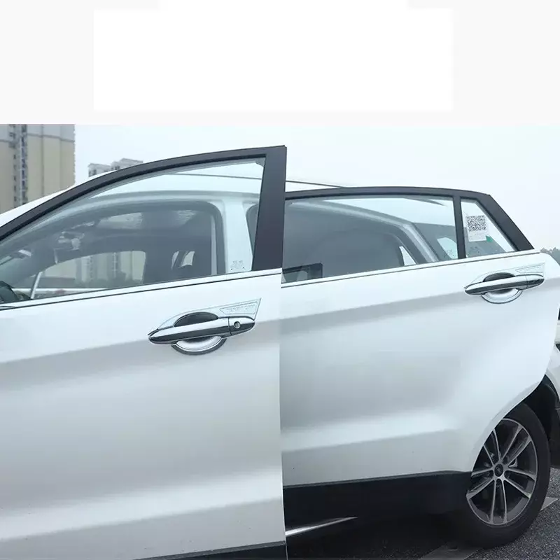 Cubierta de tazón de puerta cromada para Ford Territory, Protector de tazón de mano para puerta de coche, accesorios de moldura, 2020