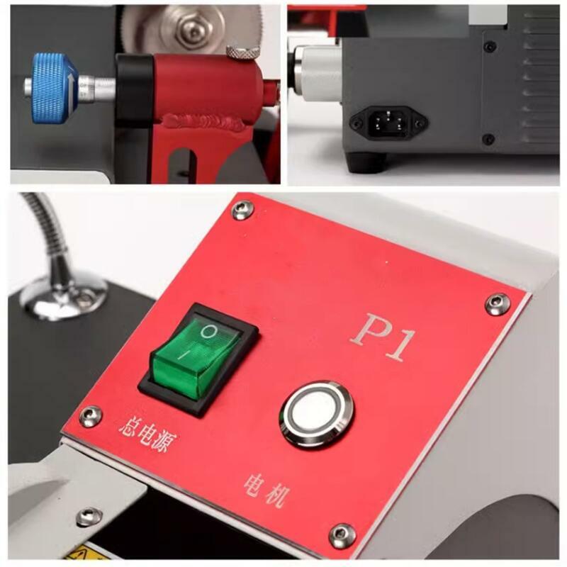 P1 수직 수평 밀링 키 머신, 단일 헤드 플랫 톱니 키 머신, 범용 키 복사기, 모든 핀 잠금장치에 적합
