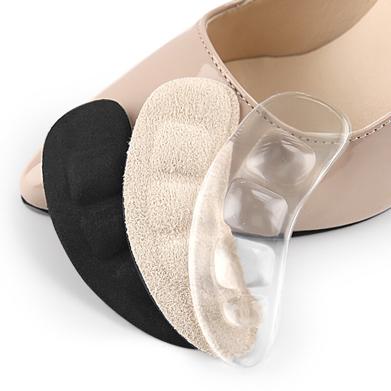 High Heels Schuh Anti Wear Patch transparent schweiß absorbierend und atmungsaktiv mit selbst klebenden Sandalen, unsichtbarer Anti-Rutsch-Fersen Patch