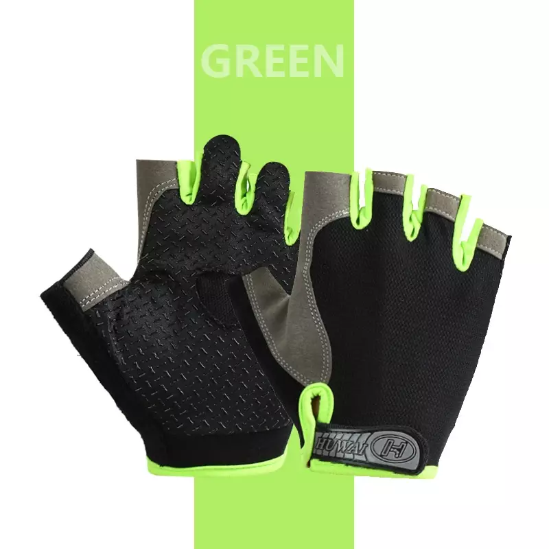 Gym Gloves Fitness Training Fingerless Men Women Bodybuilding Exercise Sports Gloves for Cycling Bicycle Anti Slip Breathable