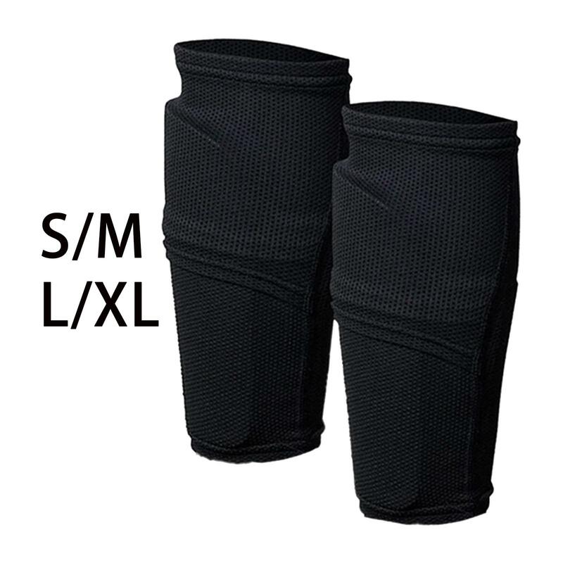 Futebol Shin Guard Socks, Athletic Cut Socks, Proteção Meias