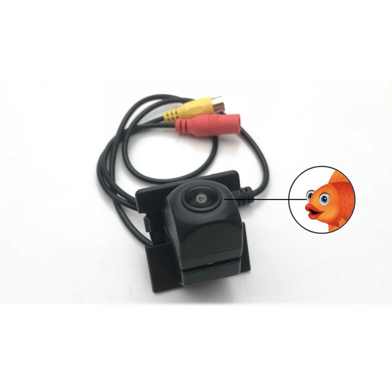 Vkauto für mazda 2 demio dj luke 2015 ~ 2023 fisch auge rückfahr kamera arbeiten mit oem stereo backup reverse parking kamera adapter