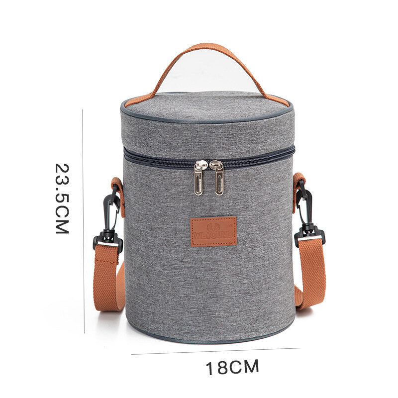 Portable Insulated Lunch Bag Outdoor Camping Hiking Food Thermal Pouch Women Picnic Drink Snack Keep Fresh Storage Cooler Bag