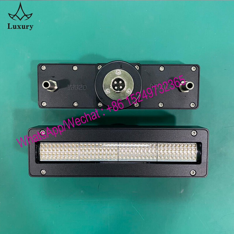 1 zestaw UV LED sitodruk utwardzania chłodzony wodą lampy utwardzające do Wanlida Ricoh G4/G5/G6 głowica drukująca drukarka UV LED suszenie tuszem