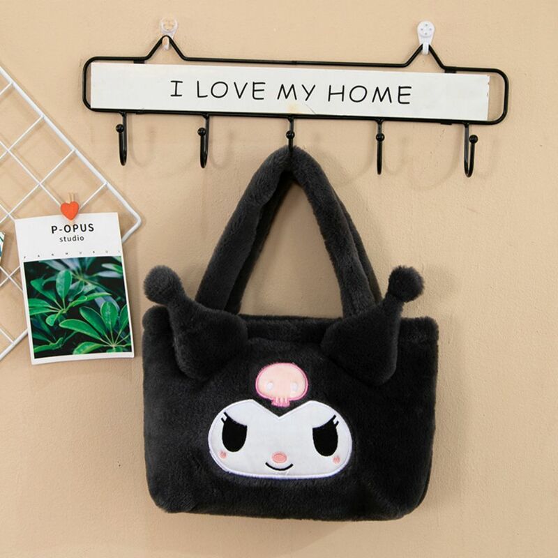 Sanrio Kuromi плюшевая сумка Cinnamoroll Kawaii My Melody Мультяшные животные Сумка милая сумка для хранения сумки для женщин девушек на день рождения