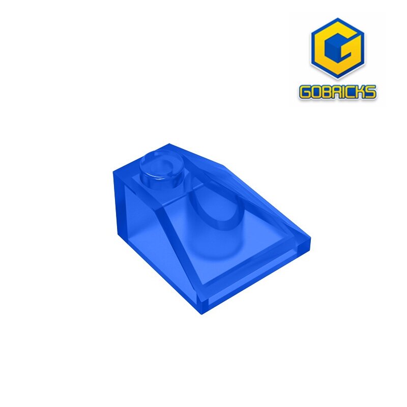 Gobricks 10Pcs MOC Parts Slope 45° 2 x 2 Double Convex Corner Compatible 3045 DIY Building Blocks Particle Kids Brain Toy Gift