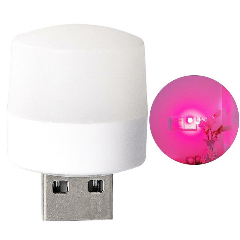 USB Night Light Flash Plug And Play Light-transmitting Lampshade Desktop Decoration Ambient Light for Bedroom