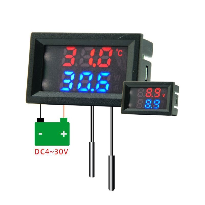 Medidor atualizado do medidor tensão do controle do verificador do termômetro do temperatura