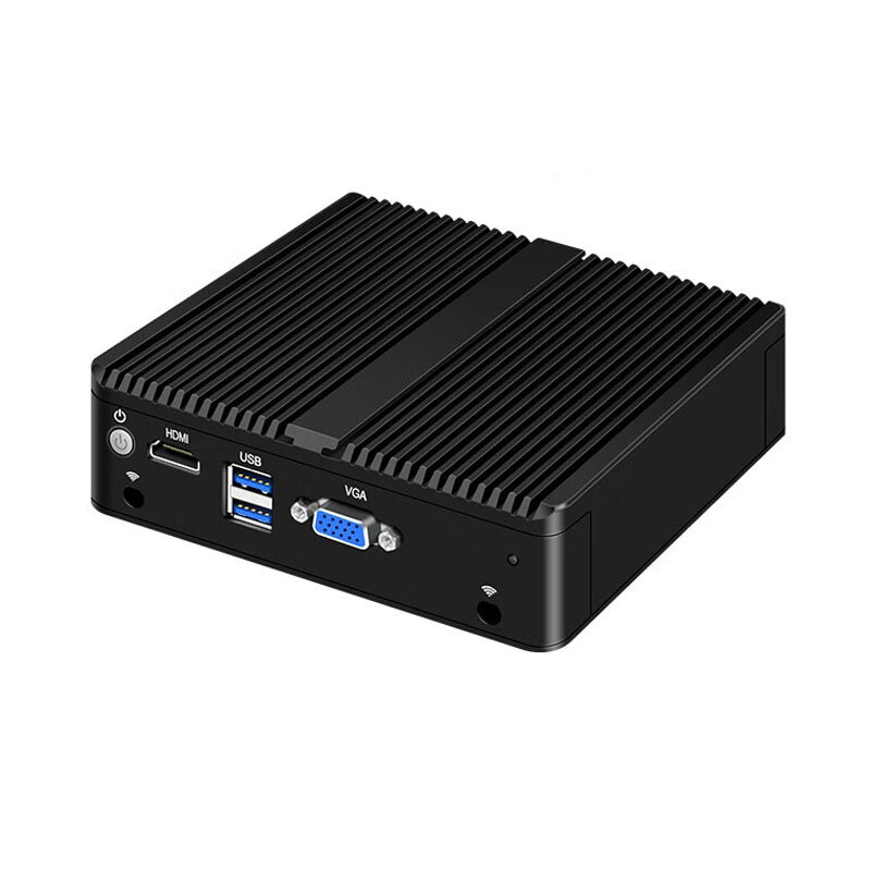 N4000 pokect computer hdmi vga soft router lüfter loser mini pc 4x intel i226 2,5g lan pfsense firewall appliance esxi AES-NI tv box