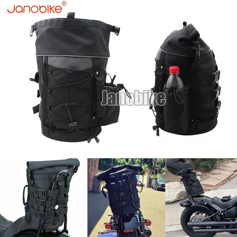 Дорожный мотоциклетный чемодан, устойчивая к атмосферным воздействиям спортивная сумка с ремешками для Harley, Honda, Rebel, kawasaki, S