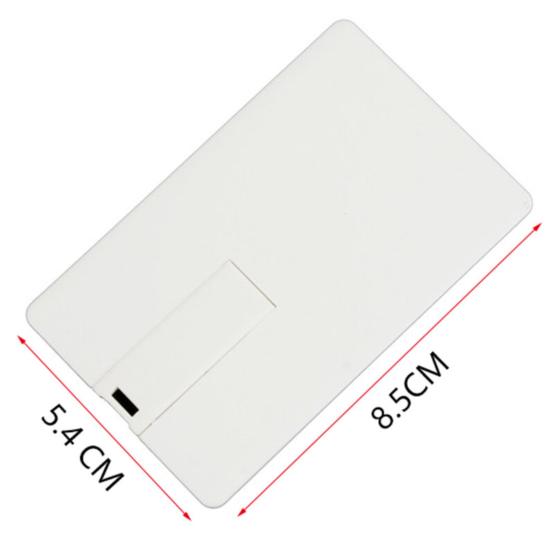 การ์ดสีขาว USB สำหรับบัตรธนบัตรบัตรเครดิตถาดปากกาพิมพ์แฟลชไดร์ฟหน่วยความจำการ์ดครบรอบแต่งงานโลโก้ตามสั่งฟรี