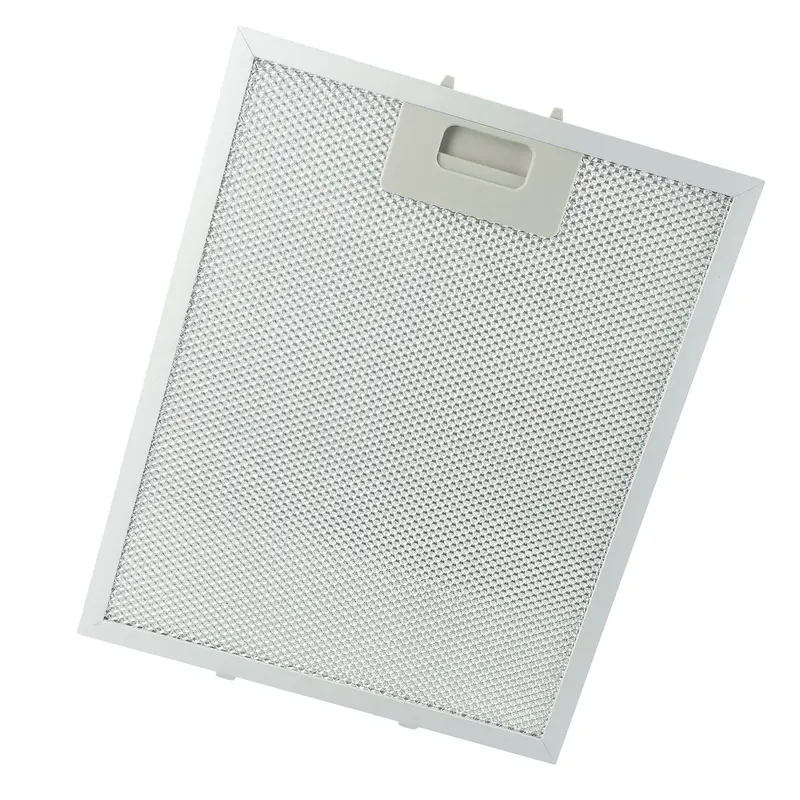 Hood Filter Filter Filter Kitchen Accessories Metal Mesh Extractor Silver Vent Filter 300 X 250 X 9mm For Kitchen