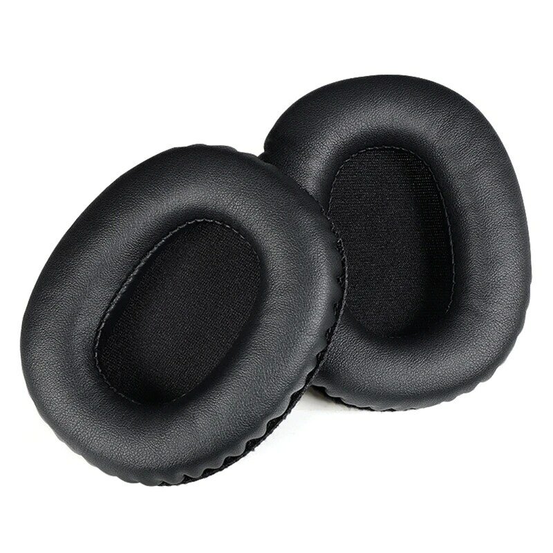 Almofadas para fones ouvido, qualidade, substituição para espuma couro macio, protetores orelha