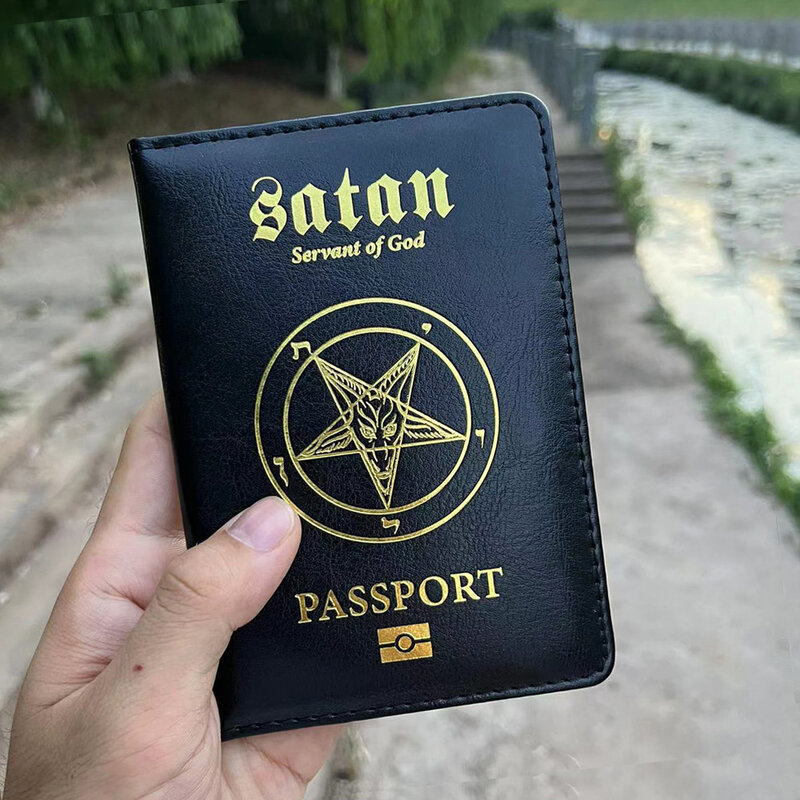Anime Black Edition capa do passaporte, suporte do documento, capa do passaporte