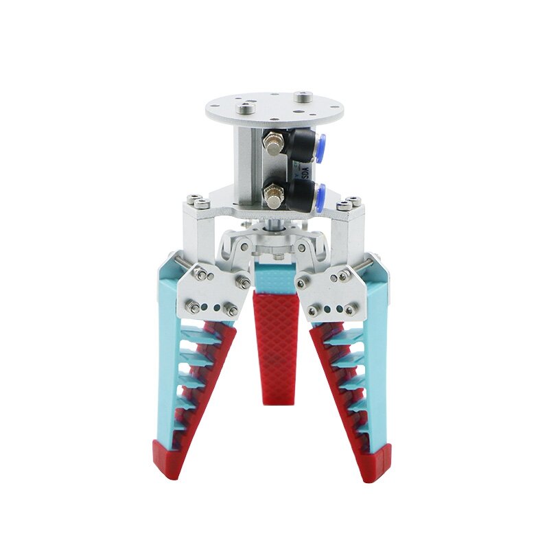 ROS artiglio Robot flessibile con grande carico artiglio elettrico pneumatico con dito meccanico flessibile bionico per Kit robotico educativo STEM