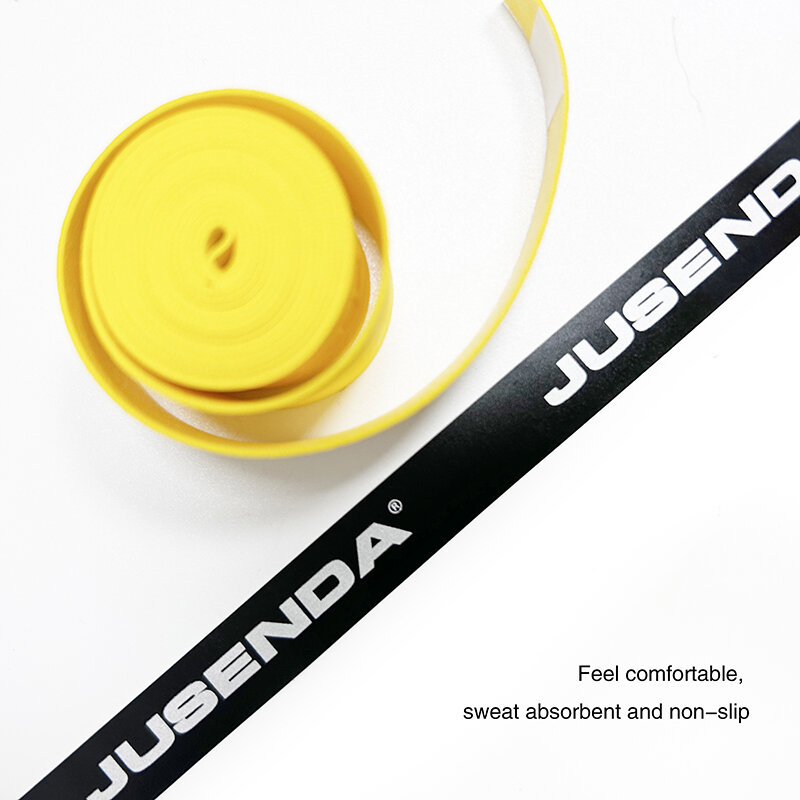 10 шт/лот, теннисная овергрип, искусственная кожа, Jusenda, теннисная ракетка, удочки, поглощающая сцепление, ракетка для бадминтона, ручка для тенниса, Griptape