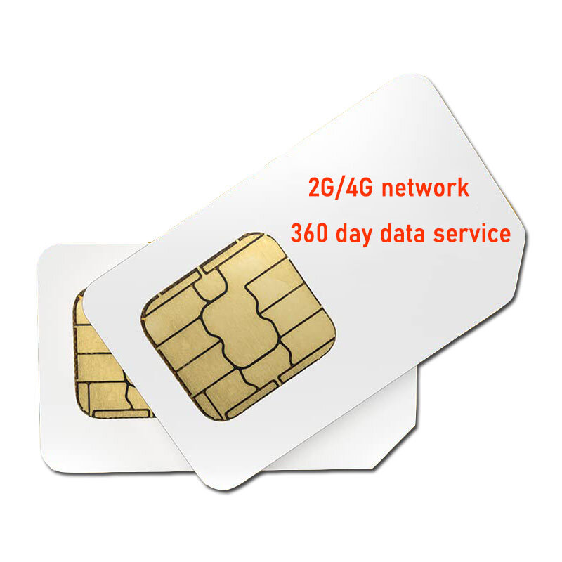 반려동물 GPS 칼라 4G SIM 카드, 아시아 범용 360MB 데이터 IoT 장치, GPS 추적기, 360 일 서비스 지지대, 2G, 3G, 4G 네트워크