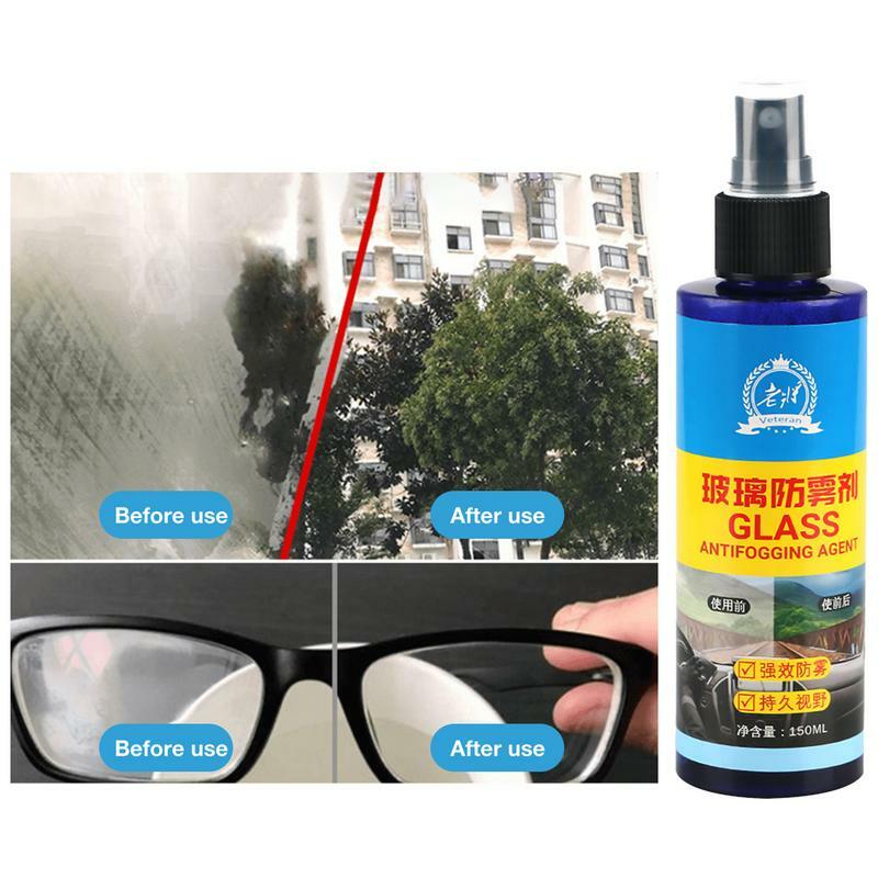 Anti Fog Spray para pára-brisa do carro, Auto Defogger Agent, Car Glass Antifogging Agent para Windows e Espelhos