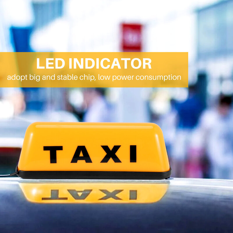 Taxi LED Kontroll leuchte Zeichen LED Tageslicht Auto Tagfahrlicht DC 12V 3W Auto fahren Dach Kabine LED Zeichen Auto Styling