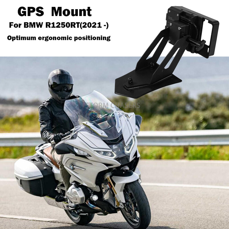 Soporte de navegación para motocicleta, dispositivo de montaje GPS, compatible con BMW R 1250 RT R1250RT 2021 2022 2023