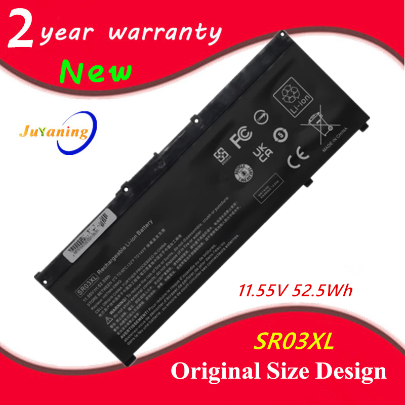 SR03XL-batería para portátil HP Pavilion, 15-DC0000 cx0000 TPN-Q211,TPN-Q193, TPN-Q194, TPN-C133