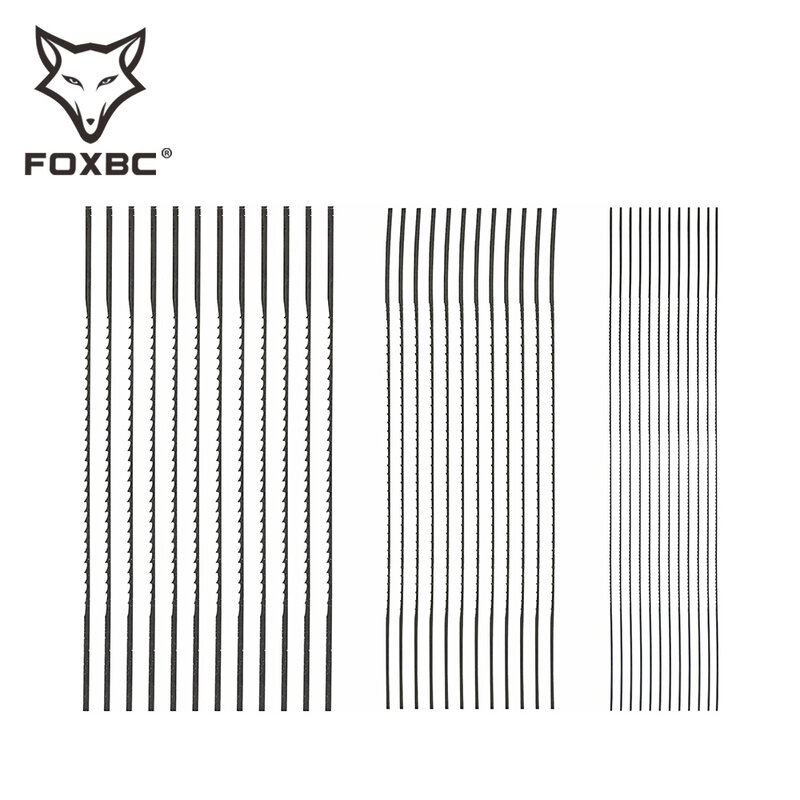 FOXBC 12 stücke 130mm 5 Zoll Plain Ende Blättern Sägeblätter 10/12/28 TPI Power Werkzeuge Zubehör für Holzbearbeitung DIY