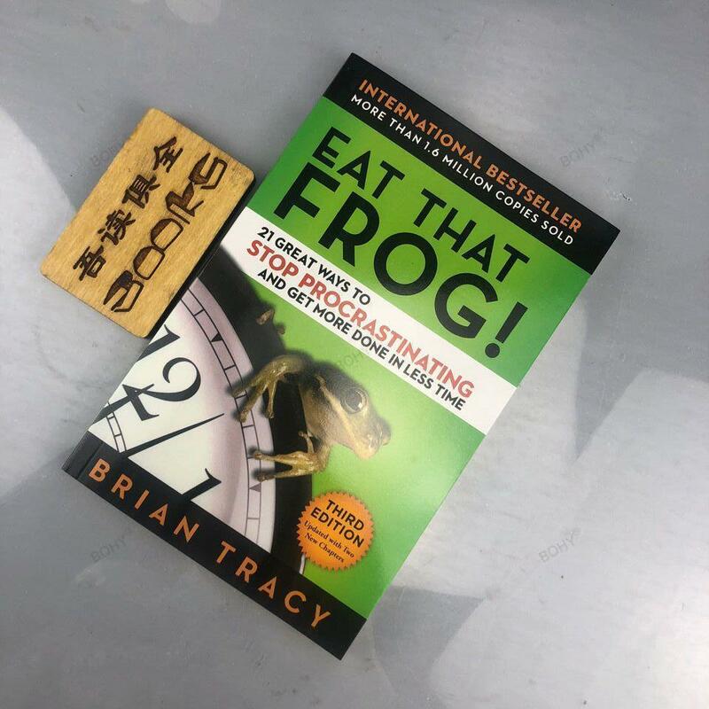Eat That Frog 21 grandes formas de dejar de procrastinar y hacer más en menos tiempo, libros inspiradores de éxito clásico