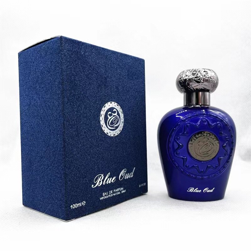 Black Flocking 100ML Fragrance Oil Dubai Middle East Arab Parfum Minority Deodorant Party Top Quality Blue Perfume Essential Oil