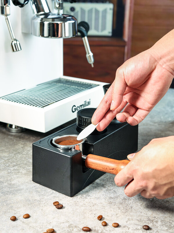 Soporte Universal para filtro de café, estación de apisonamiento, organizador, accesorios para Espresso, 51-58mm