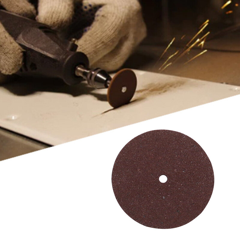 Disco da taglio abrasivo 32mm con mandrini rettifica per accessori Dremel lame per seghe utensili rotanti per il taglio dei metalli