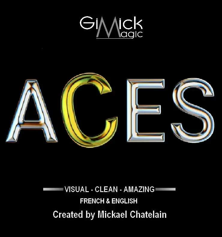 Aces от Mickael Chatelain-Волшебные трюки