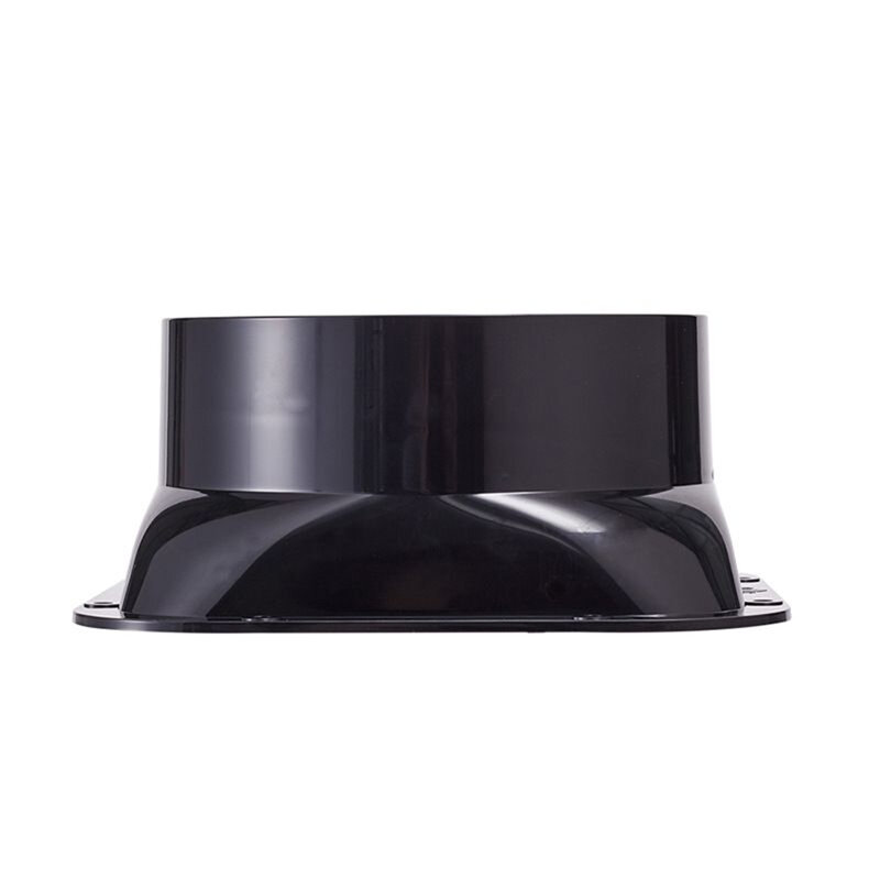 100/150mm ABS Duct Fan Connector Wall Range Hood Flange Adapter Duct Fan Connector Air Ventilation Hose Connector Vent Hardware