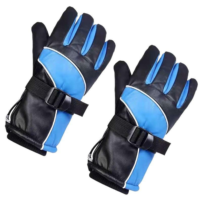 Перчатки с подогревом для мужчин и женщин, водонепроницаемые перчатки с электрическим подогревом для рук, перчатки с подогревом для катания на лыжах, походов, охоты, вождения