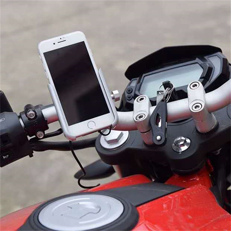 Soporte de teléfono móvil para manillar de motocicleta, accesorio para Kymco Ak550 Ak 550 Xtown 300i Downtown Nikita Xciting 250 500