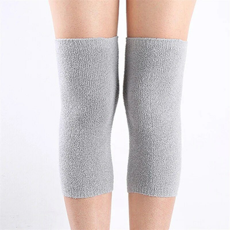 Winter Warm Knee Pads Bamboo Charcoal Protective Gear For Women Old Men Kneepad Support For Spring Running Knee Protector