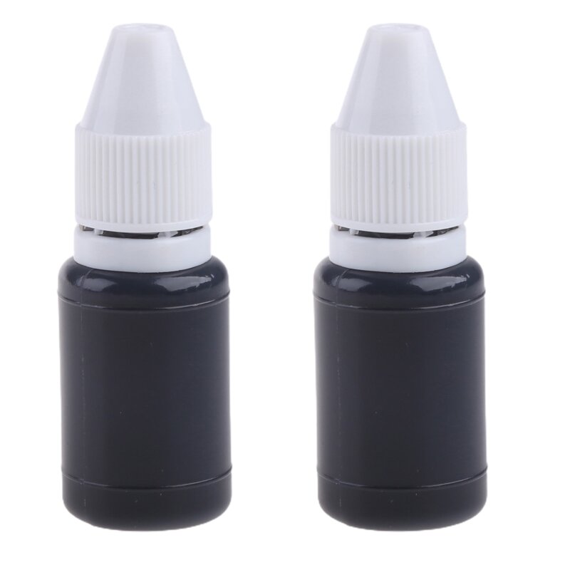 Premium 10 zwart voor bescherming stempel navulling inkt naaldpunt ontwerp gemakkelijk voor ons dropship