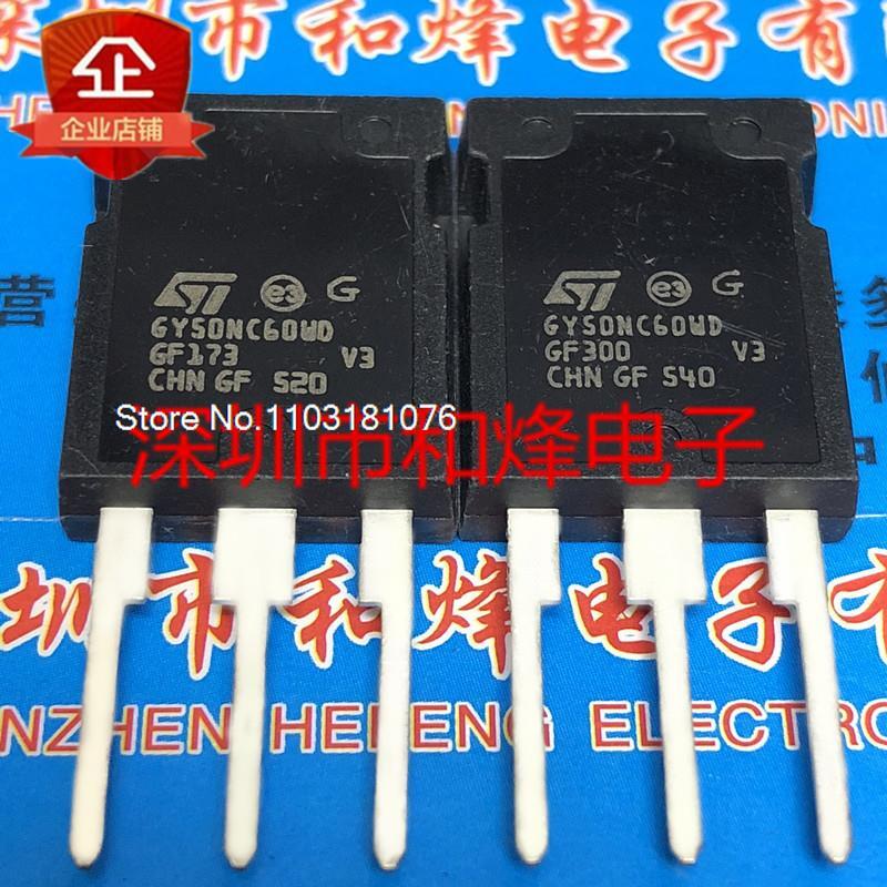 GY50NC60WD STGY50NC60WD  TO-247 600V 50A   New Original Stock Power chip