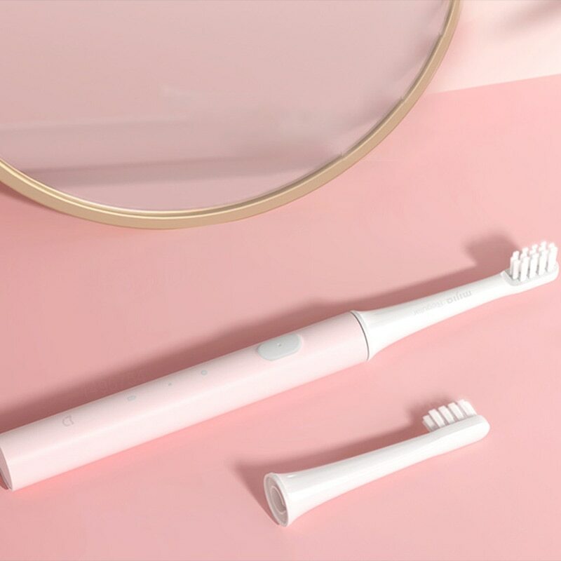 XIAOMI Mijia T100 spazzolino elettrico sonico Mi Smart spazzolino da denti impermeabile IPX7 USB ricaricabile per sbiancamento della spazzola dei denti