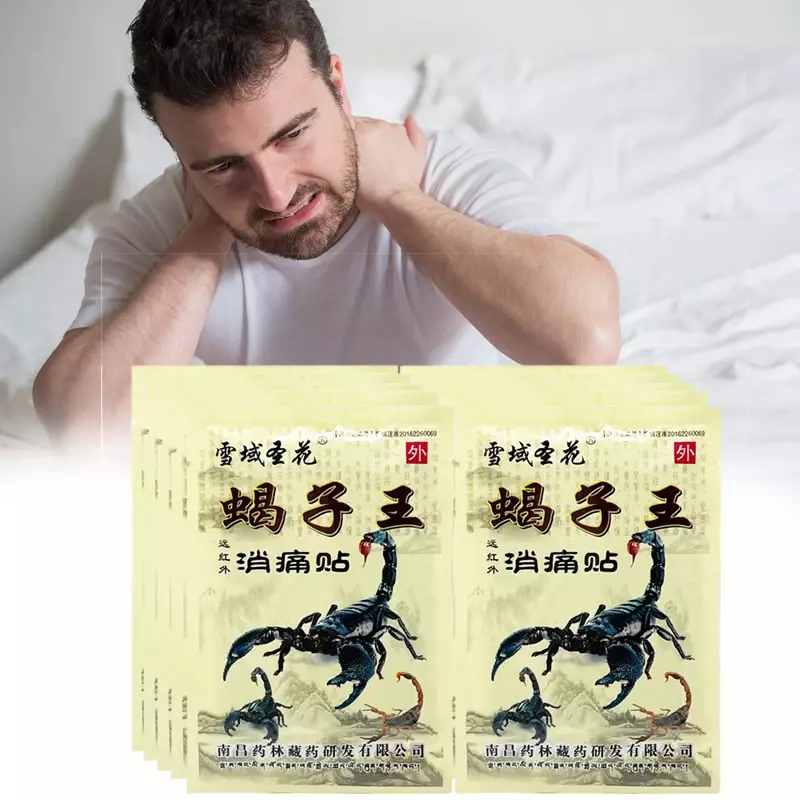 72Pcs Scorpion Extract Cure Arthritis Muscle Shoulder Patch Knee/Neck/Back Orthopedic Plaster Pain Relief Stickers