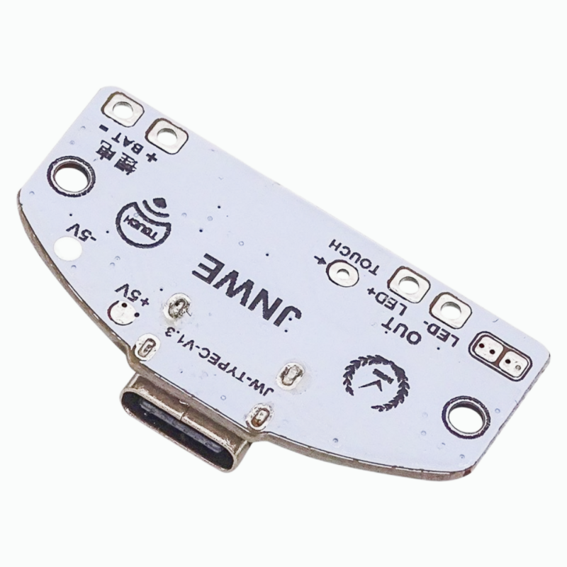 1 шт., печатная плата для настольной лампы типа C, зарядка через USB, трехступенчатый Диммируемый светодиодный сенсорный маленький модуль управления ночной лампой