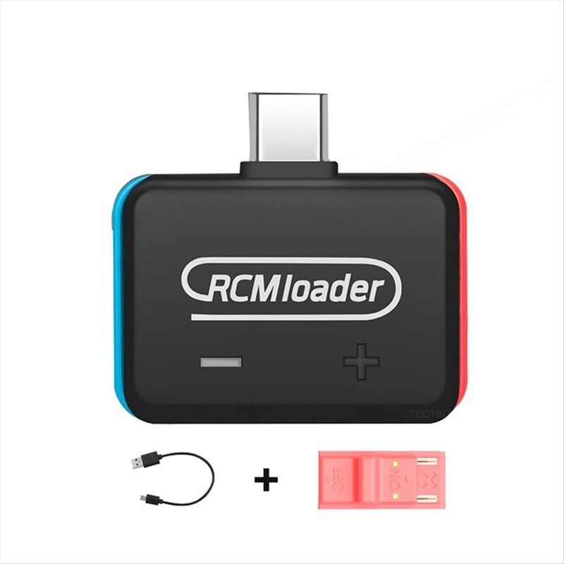 V5 RCM Loader + RCM Jig Clip Tool para Nintendo Switch NS Console con Cable USB incorporado, Programa de inyección, accesorios de repuesto