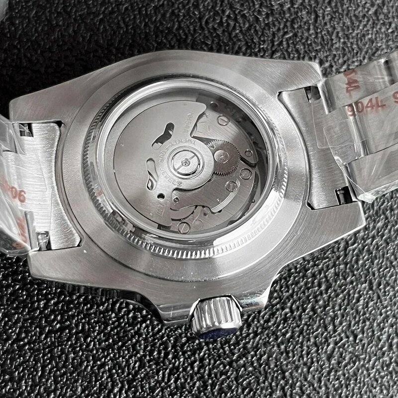 40MM S Logo G T M Men's Watch With Sapphire Glass Japanese NH34 Automatic Movement Precision Steel Watch Customization