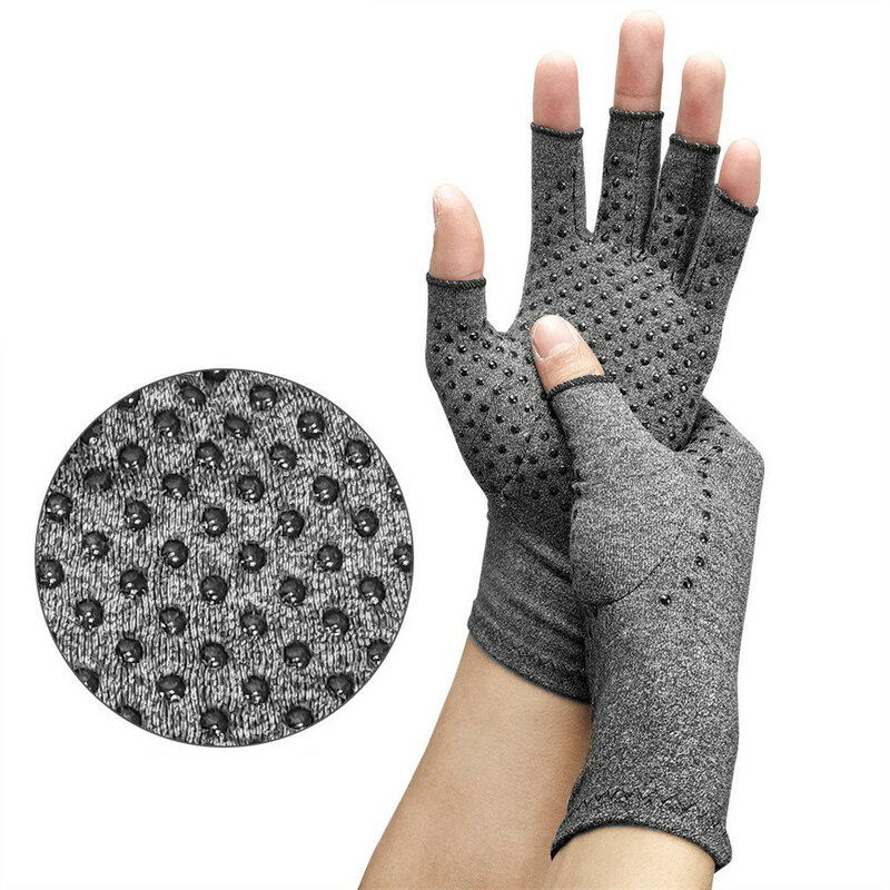 ถุงมืออักเสบข้ออักเสบสายรัดข้อมือผ้าฝ้ายบรรเทาอาการปวดร่วมมือรั้งผู้หญิงผู้ชาย Therapy สายรัดข้อมือถุงมือ