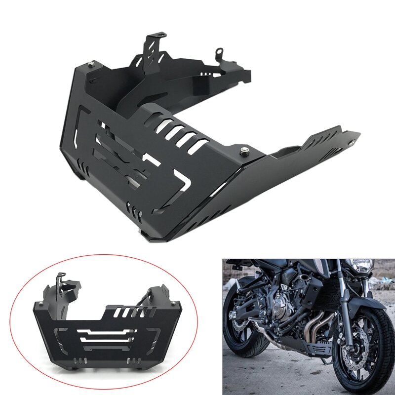 Cubierta protectora para chasis de motocicleta, placa de deslizamiento para MT-07 2014-2020,XSR700 2018-2020
