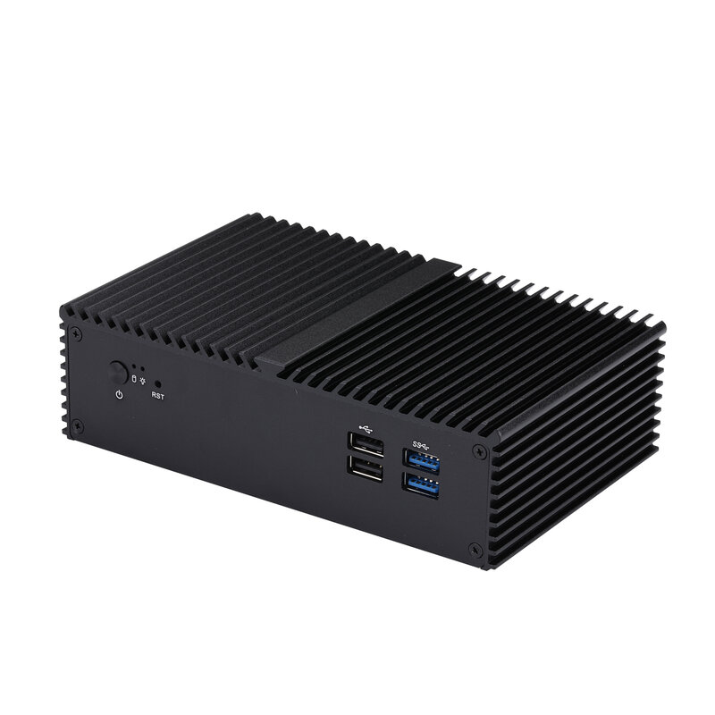 Ultimo nuovo Mini Router 4 LAN con Quad Core J6412, supporto PFsense,Firewall,Cent os.